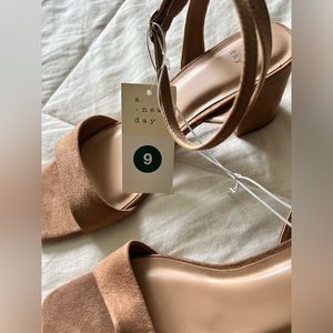 A new day beige shoes; NWT.